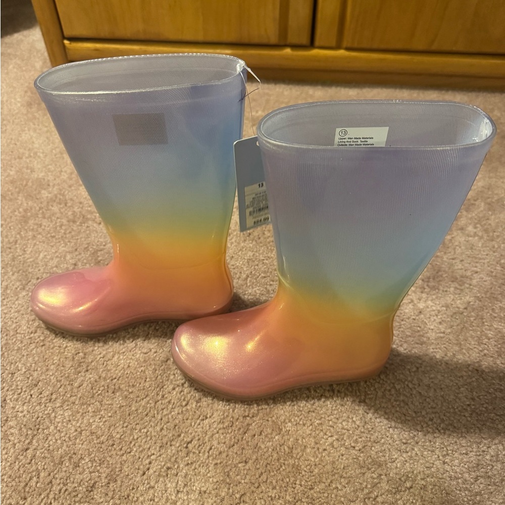 Cat & Jack Kids Gradient Rain Boots